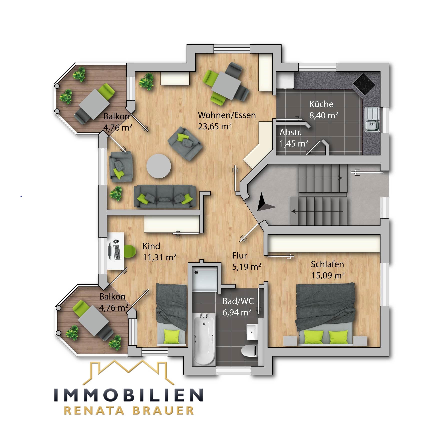 Grundriss Wohnung Ludwigshafen
