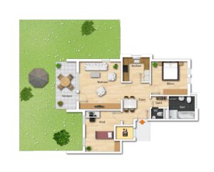 Wohnung Uhldingen Grundriss